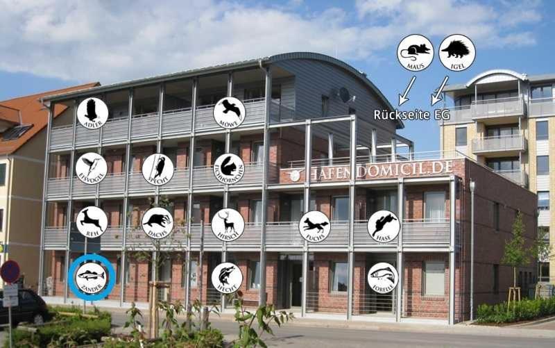 Hafendomicil Appartement Wh03 - Zander Waren (Mueritz) Exterior foto